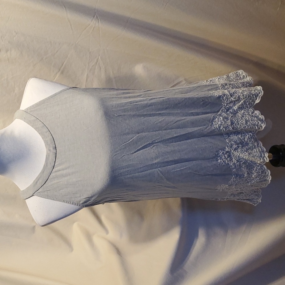 Adrianna Papell Lace Swing Top SZ MD